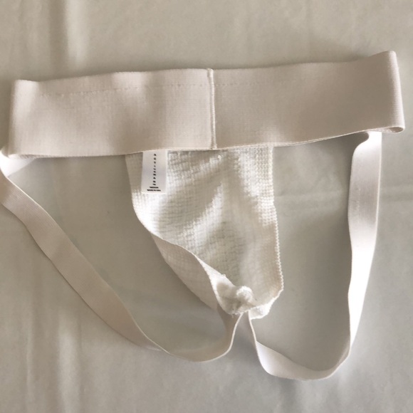 Active men white jockstrap - Picture 5 of 5